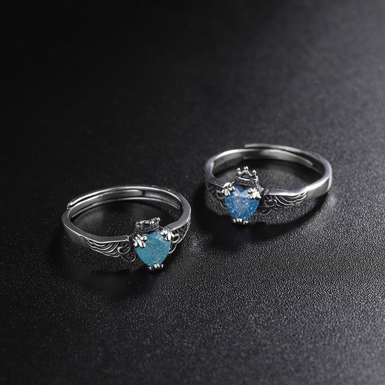 Adjustable Ornate Heart Ring