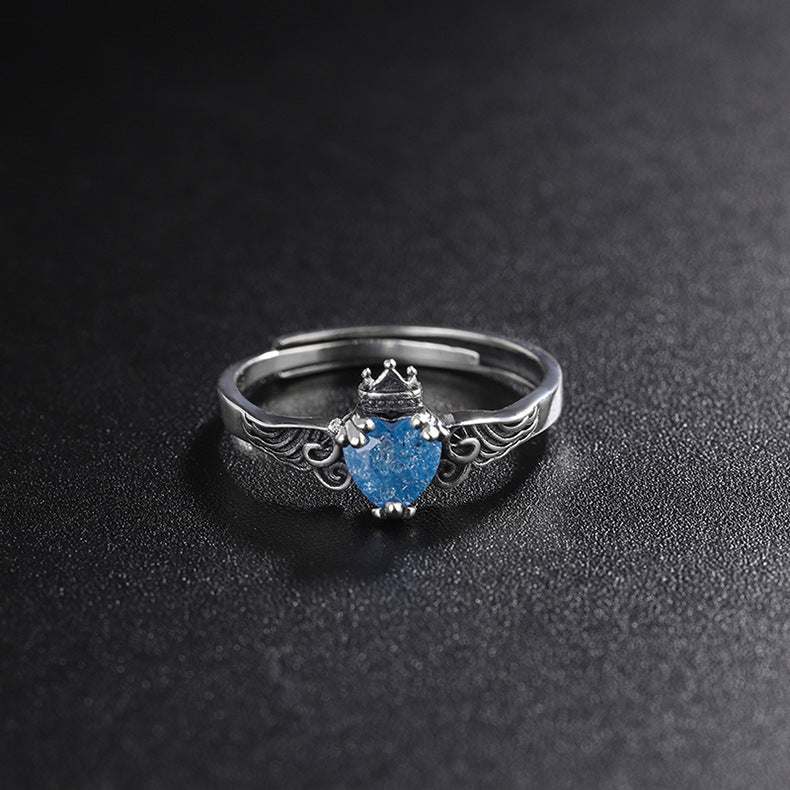 Adjustable Ornate Heart Ring