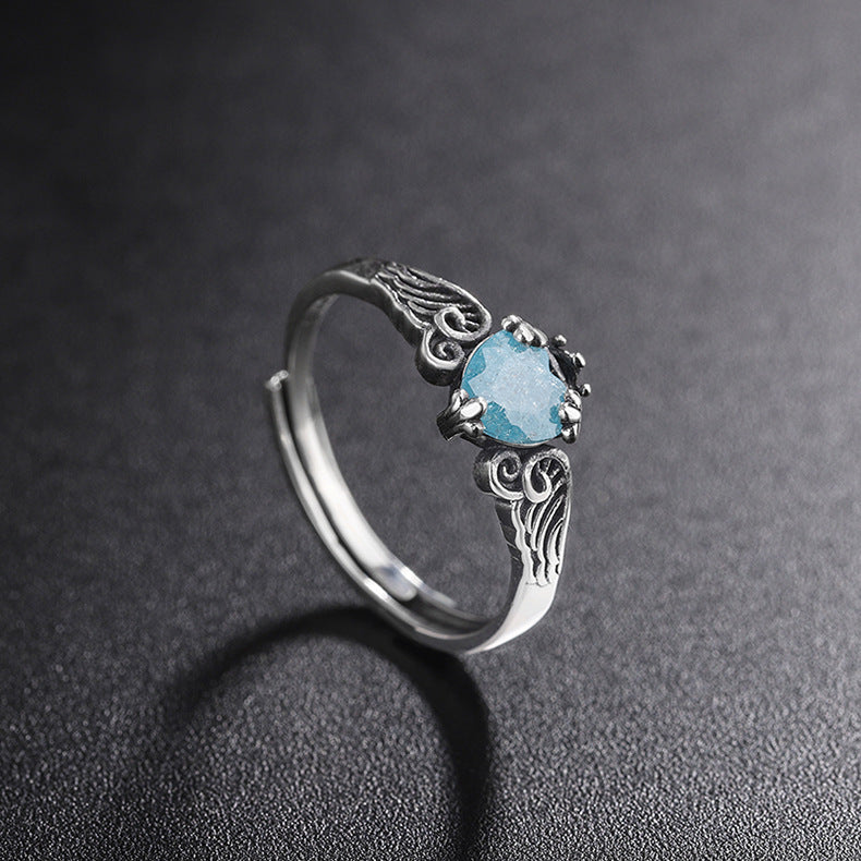 Adjustable Ornate Heart Ring