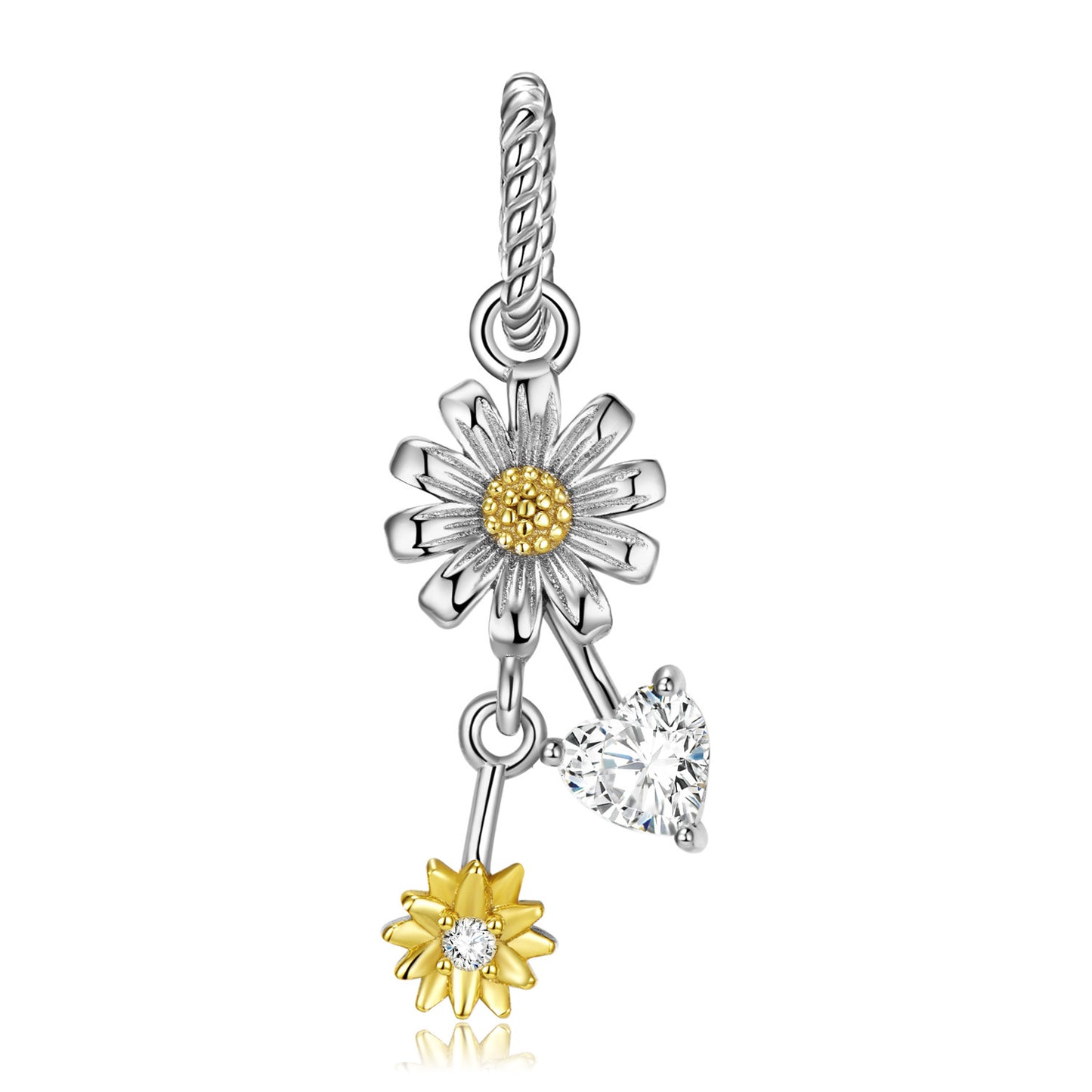 Birth Flower Charm Necklace – 12 Month Collection