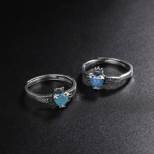 Adjustable Ornate Heart Ring